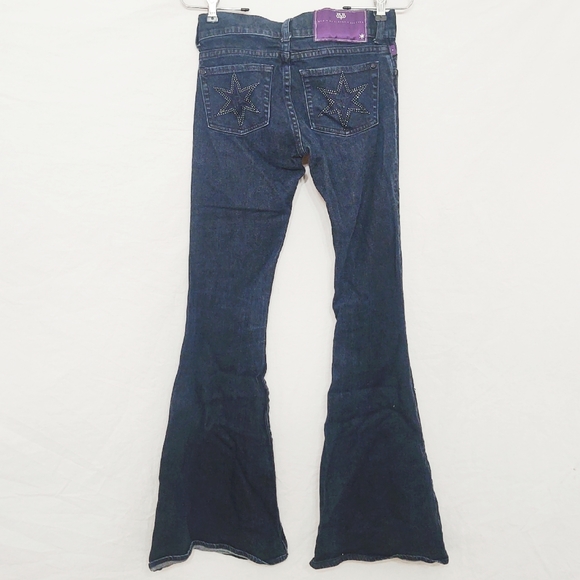 Vintage Y2K Victoria Beckham DVB Star Pocket Flare Jeans - Picture 4 of 7